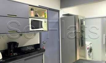 Imagem 6: Flat disponível para locação no Le Bougainville com 56m², 1 dormitório e 1 vaga