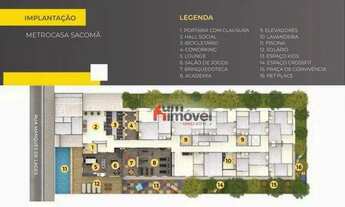 Imagem 3: Studio na Vila das Mercês com 1 dormitório à venda, 18 m² por R$ 222.000 - Vila Moraes - S