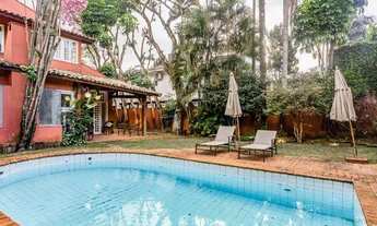 Imagem 2: Casa com 4 dormitórios para alugar, 304 m² por R$ 24.704,00/mês - Alto de Pinheiros - São