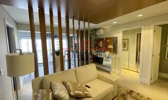 Imagem 4: REQUINTE E SOFISTICAÇÃO em todos os detalhes, em 60 metros, 2 suítes, lavabo, mobiliado e