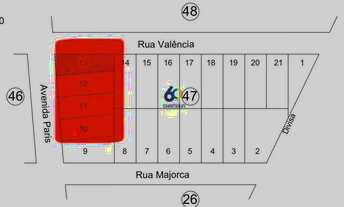 Imagem: Vendo 04 lotes na Av. Paris com grande fluxo