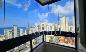 Imagem 2: Apartamento 2 quartos sendo 1 suíte com vista lateral para o mar na quadra do mar, Praia d