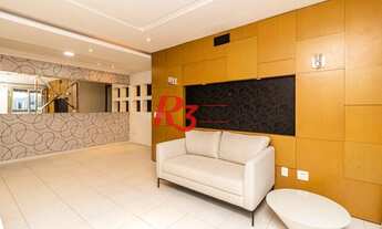 Imagem 3: Apartamento para venda tem 95 metros quadrados com 2 quartos em Gonzaga - Santos - SP