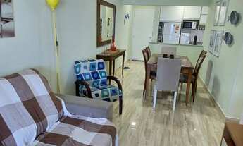 Imagem 4: APARTAMENTO 02 QUARTOS PÉ NA AREIA MOBILIADO FRENTE MAR VARANDA ENVIDRAÇADA EM MONGAGUÁ