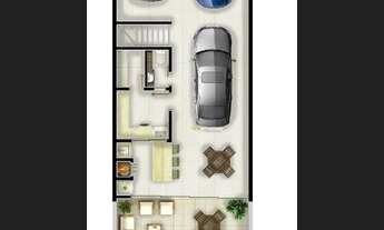 Imagem 3: Sobrado em condomínio com 4 vagas de garagem cobertas, 3 suítes à venda, 276 m² por R$ 1.8