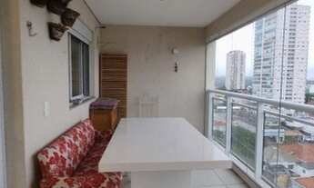 Imagem 3: Apartamento com 1 dormitório para alugar, 54 m² por R$ 3.000,00/mês - Vila Alexandria - Sã