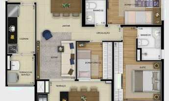 Imagem: Apartamento à venda, 84 m² por R$ 794.000,00
