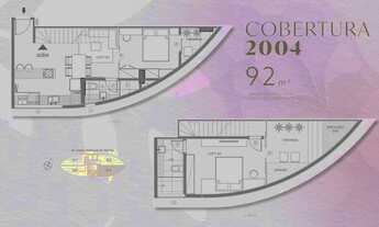 Imagem 4: Cobertura para venda com 92 metros quadrados com 1 quarto em Vale do Sereno - Nova Lima