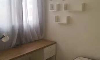 Imagem 6: Lindo apto - Mobiliado- cama de casal, geladeira , cook top, mesa, microondas, cadeiras, s