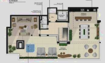 Imagem 5: Apartamento Vila Mariana 315m - Cobertura Duplex - 2 vgs Determinadas + Depósito - 450m do