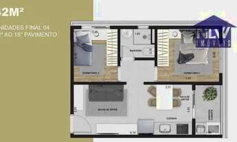 Imagem: Apartamento à venda, 42 m² por R$ 340.200,00