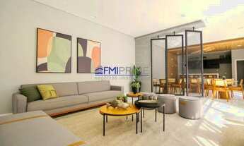 Imagem: APTO COM 2 DORM 2 VAGAS Varanda com churrasqueia