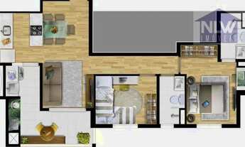 Imagem: Apartamento à venda, 66 m² por R$ 489.888,10