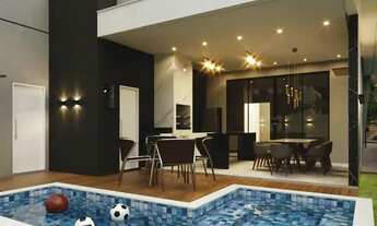 Imagem 3: Casa de esquina 4/4 Alphaville com piscina