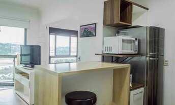 Imagem 3: Apartamento no Metropolitan Hall localizado no Itaim Bibi totalmente mobiliado disponível