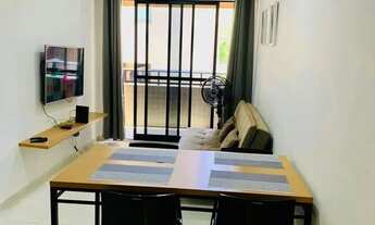 Imagem 2: Quarto e sala à venda na Ponta Verde Nascente, decorado e mobiliado!