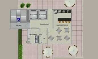 Imagem 4: Studio com 1 dormitório à venda, 21 m² por R$ 207.500 - Centro - Curitiba/PR