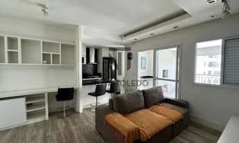 Imagem 2: APARTAMENTO COM 1 DORM, SENDO 1 SUÍTE COM CLOSED - MOBÍLIADO E PORTEIRA FECHADA - JARDIM A