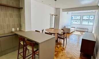 Imagem 4: Impecavelmente reformado e mobiliado, na rua mais desejada do Leblon.130m2 de bom gosto e