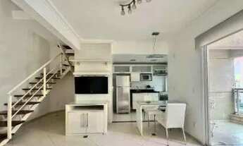 Imagem 2: Apartamento Duplex com 1 dormitório para alugar, 68 m² por R$ 6.651,00/mês - Moema - São P