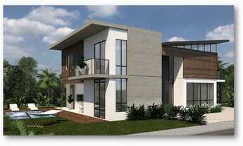 Imagem 2: Linda casa em Condomínio de arquitetura moderna com muita área verde