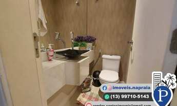 Imagem 4: Apartamento para venda possui 111 metros quadrados com 3 quartos em Ponta da Praia - Santo