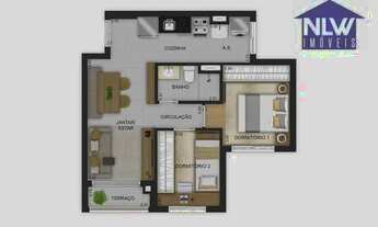 Imagem: Apartamento com 2 dormitórios à venda