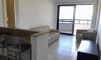 Imagem 1: 1 Quarto - Sala - 50 m² - Varanda - Área de Serviço - 1 Vaga de Garagem