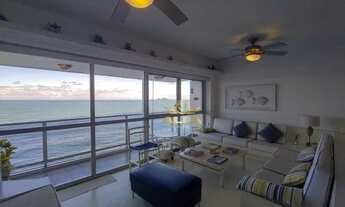 Imagem 7: FRENTE MAR - Apartamento à venda, 140 m² por R$ 890.000 - Pitangueiras - Guarujá/SP