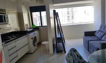 Imagem 3: Apartamento com 1 dormitório para alugar, 40 m² por R$ 3.500,01/mês - Brooklin Paulista