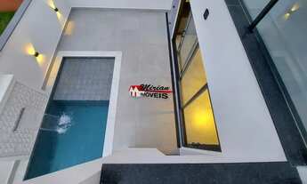 Imagem 5: Sobrado alto padrão novo design moderno em condomínio fechado 5 suites , piscina com casc