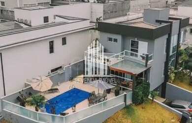 Imagem 4: Casa Assobradada com 3 suítes, 6 banheiros, 4 vagas, Residencial New Ville, em Santana de