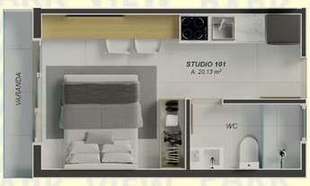 Imagem 6: Vendo Flats em Frente ao Parque Parahyba 4