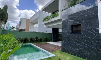 Imagem 6: Casa em Condomínio na Cidade Alpha Terras Acabamento de Alta Qualidade de 271m² Sendo 5 Su