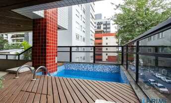 Imagem 3: Apartamento com piscina na sacada e 3 vagas individuais