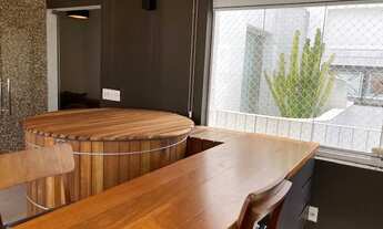 Imagem 4: Cobertura - duplex - toda reformada - 2 quartos - churrasqueira e ofurô - Itaim Bibi