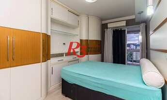 Imagem 5: Apartamento para venda tem 95 metros quadrados com 2 quartos em Gonzaga - Santos - SP