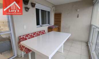 Imagem 2: Apartamento com 1 dormitório para alugar, 54 m² por R$ 3.000,00/mês - Vila Alexandria - Sã