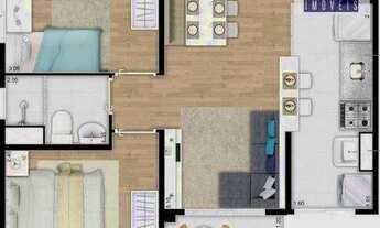Imagem: Apartamento à venda, 48 m² por R$ 343.000,00