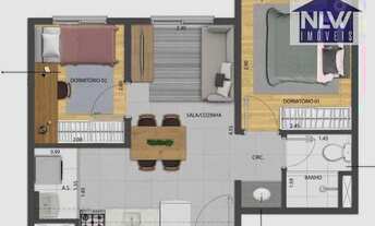 Imagem 2: Apartamento à venda, 37 m² por R$ 215.000,00 - Mooca - São Paulo/SP