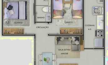 Imagem 2: Vendo Apartamento em Paulínia - SP!!! Novo !!!