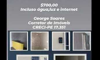 Imagem: Kitnet no ipsep incluso água,luz e internet