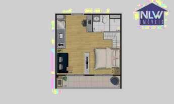 Imagem: Studio à venda, 30 m² por R$ 250.096,65