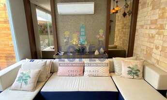 Imagem 3: Sobrado de 3 quartos (sendo 1 suíte), sala de tv com rack e painel, Área externa com jardi