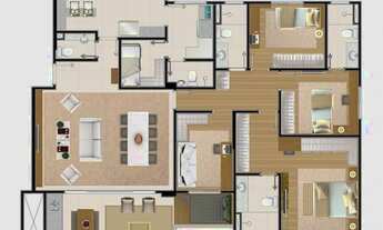 Imagem 4: Lançamento 158m² no urbanova- 3 suite com 3 vagas de garagem!!! Direto com a construtora!