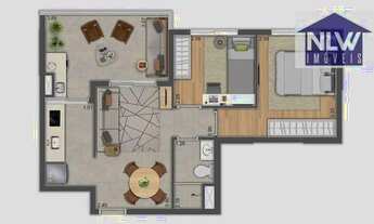 Imagem: Apartamento à venda, 48 m² por R$ 419.863,30