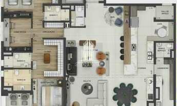 Imagem 7: Apartamento á venda próximo ao Ibirapuera com 3 suítes, 3 vagas depósito - Vila Mariana