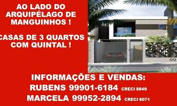 Imagem: Ao lado Arquipélago de Manguinhos Casas