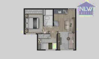 Imagem: Apartamento com 2 dormitórios à venda