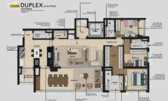 Imagem 4: Apartamento Vila Mariana 315m - Cobertura Duplex - 2 vgs Determinadas + Depósito - 450m do